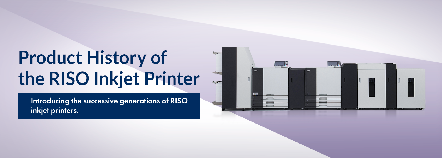 Product History of the RISO Inkjet Printer