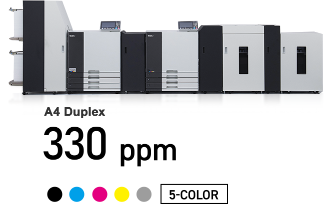 A4 Duplex 330ppm 5-COLOR